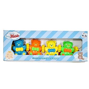 Mobile de Carrinho Ursinhos Sortidos - Pica Pau