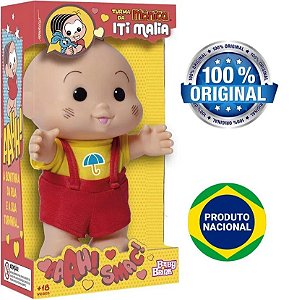 Boneco Cascao Iti Malaia Turma da Monica - Novabrink