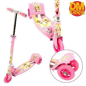 Patinete Radical Top 3 Rosa - Dm Toys