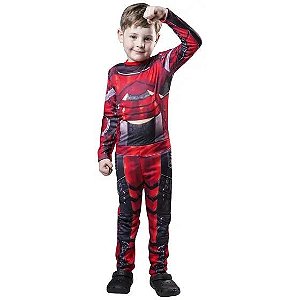 Fantasia Homem de Ferro Soldado Estelar M - Fantasias Super