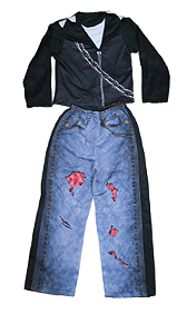 Fantasia Motoqueiro M - Fantasias Super