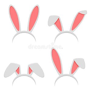 Adereço Macara Pascoa Coelho Orelha - Piffer