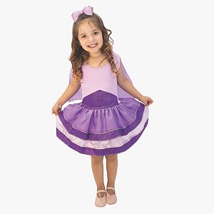 Fantasia Princesa Fantástica Lilás P - BrinkModel