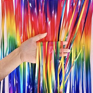 Cortina Multicolor 1m x 2m PAF 242 - Partiu Festa