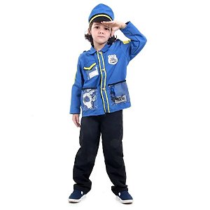 Fantasia Kit Policial M - Sulamericana Fantasias
