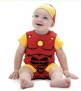 Fantasia Homem de Ferro Baby P - Sulamericana Fantasias