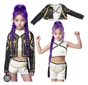 Fantasia Guerreiras K-Pop Mira HY90296 - Regina Festas