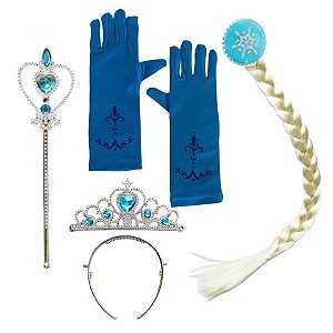 Conjunto Frozen Rainha do Gelo HY60719 - Partiu Festa