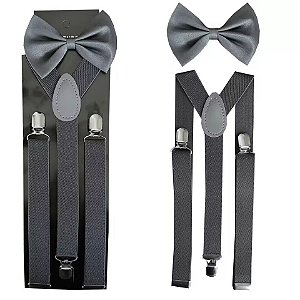 Suspensório Preto HY4615 - Partiu Festa