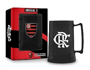 Caneca Gel Flamengo 300ml - Brasfoot