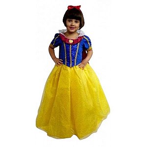 Fantasia Branca de Neve Luxo P - Masquerade