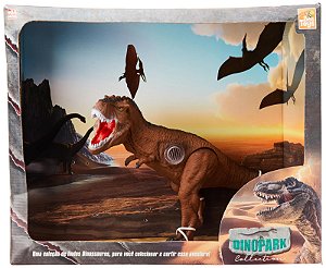Dinopark Rex c/ Som Dinossauro - Bee Toys