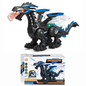 Dragão com Som, Luz, Movimento e Fumaça - For Kids