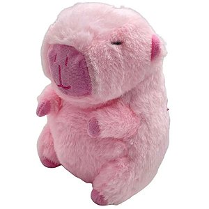 Pelucia Capivara Rosa - CKS