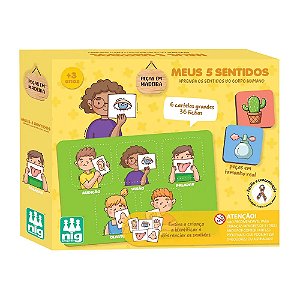 Jogo Meus 5 Sentidos - Nig Brinquedos