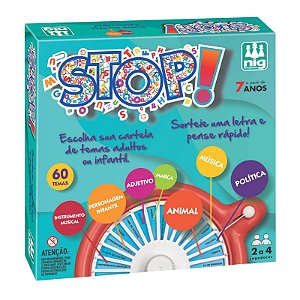 Jogo Stop - Nig Brinquedos