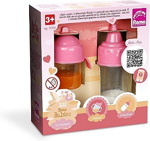 Kit Mamadeira Babies - Roma Brinquedos