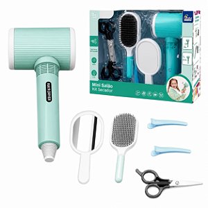 Kit Mini Salon Secador - Fenix Brinquedos