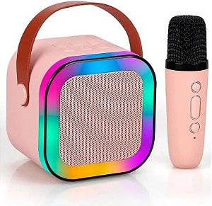 Mini Karaoke Rosa - Fenix Brinquedos