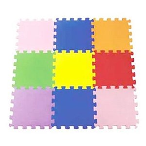 Tapete Tatame Liso 9pc - Mingone
