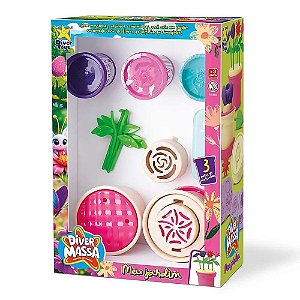Diver Massa Meu Jardim Massa de Modelar c/ Acessorios - Divertoys