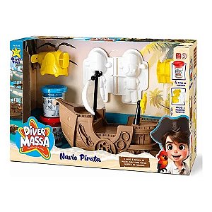 Diver Massa Navio Pirata - Divertoys