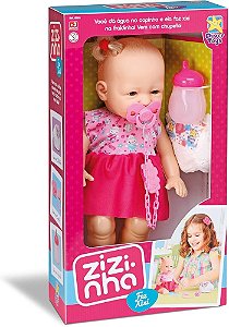 Boneca Zizinha Faz Xixi - Divertoys