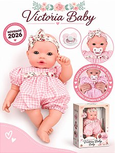 Boneca Victoria Baby - Roma Brinquedos