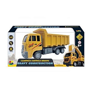 Caminhao Controle Remoto Heavy Construction 336 - CKS Impostados
