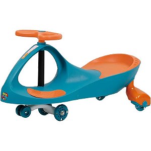 Gira Gira Car Verde/Laranja com Led EC - Fenix Brinquedos