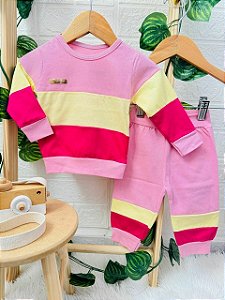 Conjunto Moletinho Listras