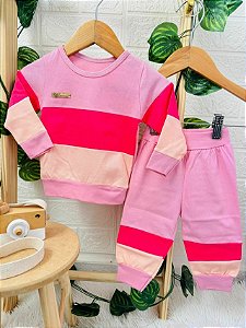 Conjunto Moletinho Listras