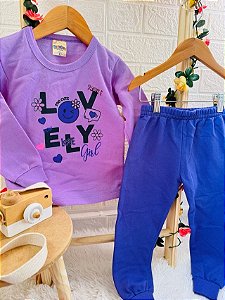 Conjunto Moletom Sem Capuz