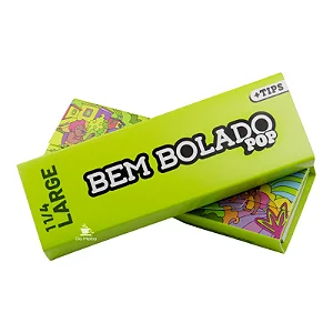Seda Bem Bolado Pop 1 1/4 Large + Tips