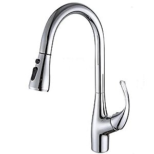 Torneira Goumert Extensivel Pia Bancada Luxo Monocomando Cozinha Agua Quente Fria 3 Modos Jatos 360 Graus Moderna