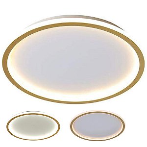 Lustre Plafon 3 em 1 LED Minimalista Moderno Residencial Comercial Iluminaçao Ambiente