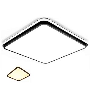 Lustre Plafon 3 em 1 LED Sobrepor Iluminaçao Moderno Decoraçao Residencial Empresarial Ambiente