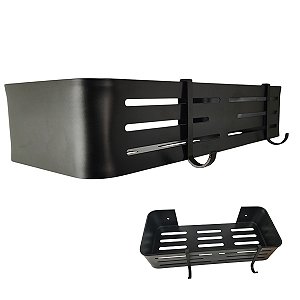 Suporte Banheiro Box Prateleira Porta Shampoo Sabonete Higiene Pessoal Utensilios Multiuso Cozinha Organizaçao