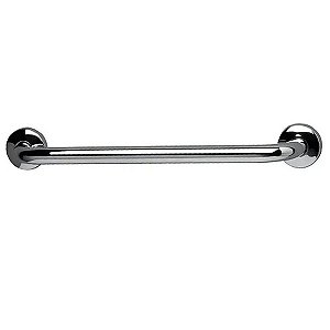 Barra de Apoio 60cm Inox Idoso Banheiro Box Suporte Gestante Deficiente Segurança Acessibilidade Corrimao