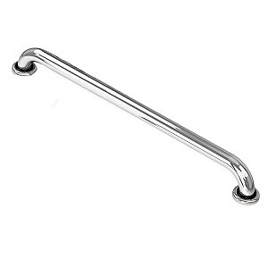 Barra De Apoio 50cm Inox Idoso Gestante Deficiente Banheiro Box Segurança Acessibilidade Corrimao Suporte