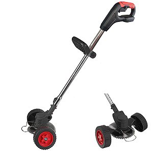 Cortador Aparador de Grama Planta Gramado Erva Daninha Portatil Sem Fio Cabo Ajustavel Potente Jardim Quintal