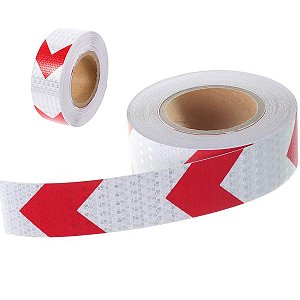 Faixa Refletiva 25 Metros Seta Segurança Sinalizaçao Estrada Rua Via Publica Transito Caminhao Bicicleta Carro Obra