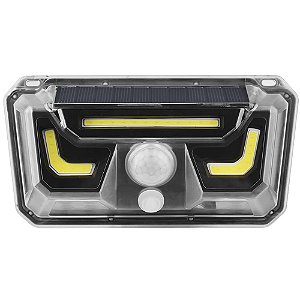 Luminaria Solar Bion Spot Sensor Movimento Led Iluminaçao Decoraçao Lampada Parede Detecta Presença Jardim Quintal