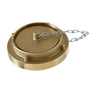 Tampao 1.1/2 com Corrente Hidrante Incendio Bombeiro Proteçao Segurança