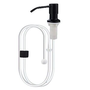 Dispenser Dosador Sabao Detergente Sabonete Liquido Embutir Mangueira Flexivel Pia Cozinha Banheiro Tanque Lavanderia