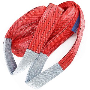 Cinta Elevaçao Carga 5 Toneladas 8 Metros Reforçada Guincho Guindaste Reboque Mudança Obra Construçao Maquinario Navio