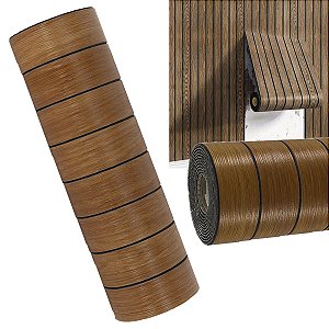 Painel Ripado Papel Parede Adesivo Autocolante Decoraçao Sala Estar Casa Quarto Loja Destaque Sala Estar Clinica Recepça