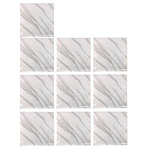 Placa Adesiva 3D Marmore Kit 10 uni Autocolante Papel de Parede Reforma Obra Reparo Casa Cozinha Banheiro Ambiente