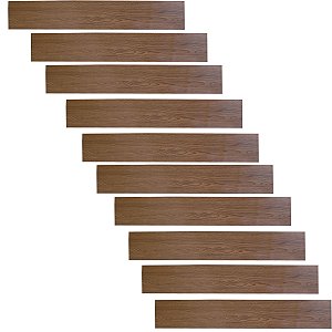 Piso Vinilico Autoadesisvo Chao Madeira Falsa 1m2 Obra Reforma Sala Estar Cozinha Copa Varanda Banheiro Casa