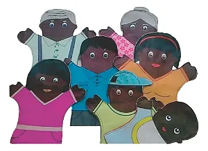 Fantoche Da Família Negra